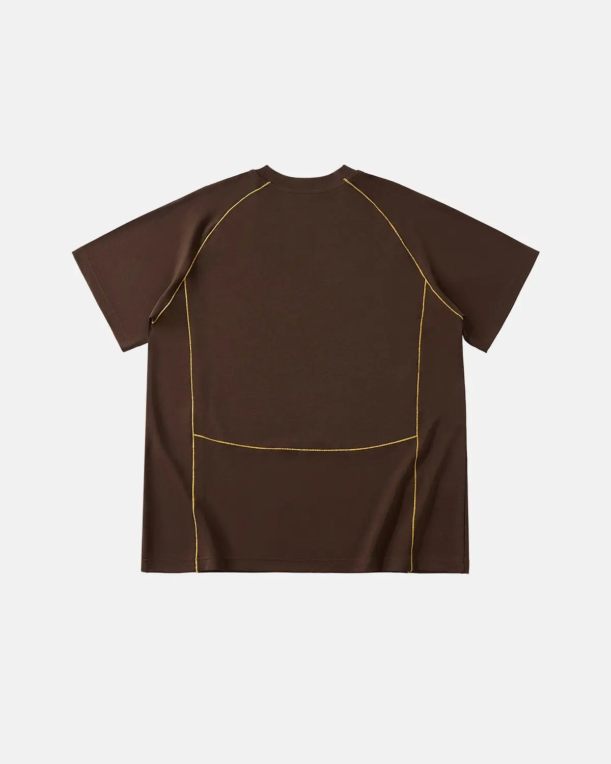 Lightweight INFLATION activewear tee with stitching details, perfect for streetwear and workout outfits.