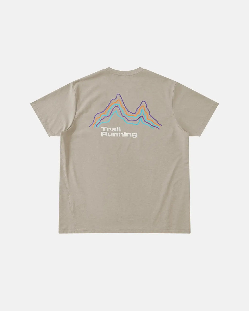 Inflation AirFlow Trail Graphic Breathable Tee featuring vibrant trail-inspired design and lightweight, breathable fabric.