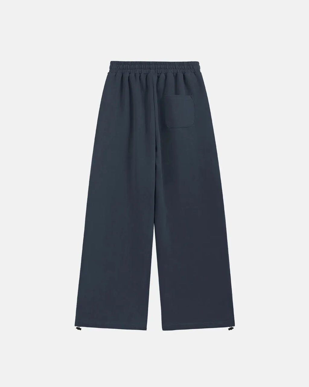 Monkey Washed Straight-leg Sweatpants by Flation, showing the relaxed fit, washed fabric texture, and casual streetwear style.