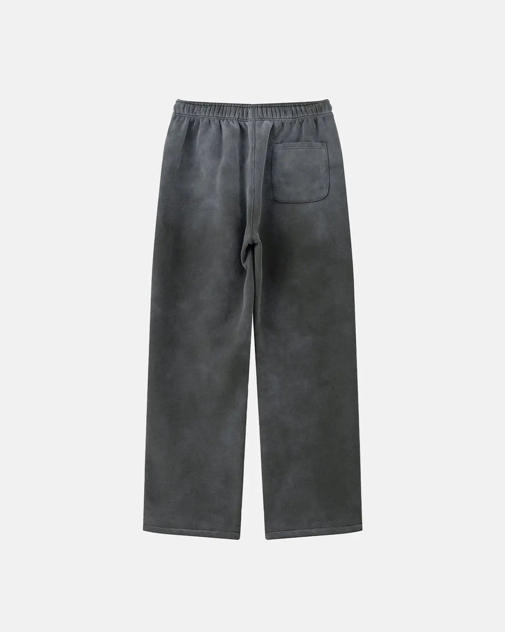 Flation straight-leg acid wash sweatpants with a relaxed fit, featuring a casual streetwear style and soft fabric.
