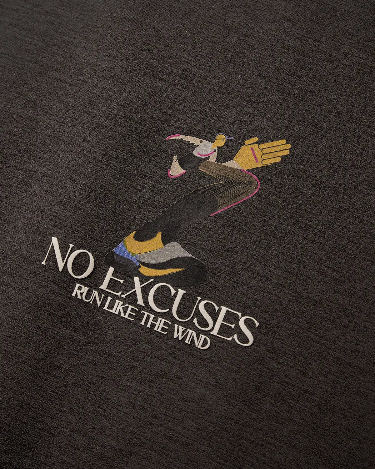 Inflation Streetwear contrast stitching graphic t-shirt with bold print, casual fit, and stylish design.