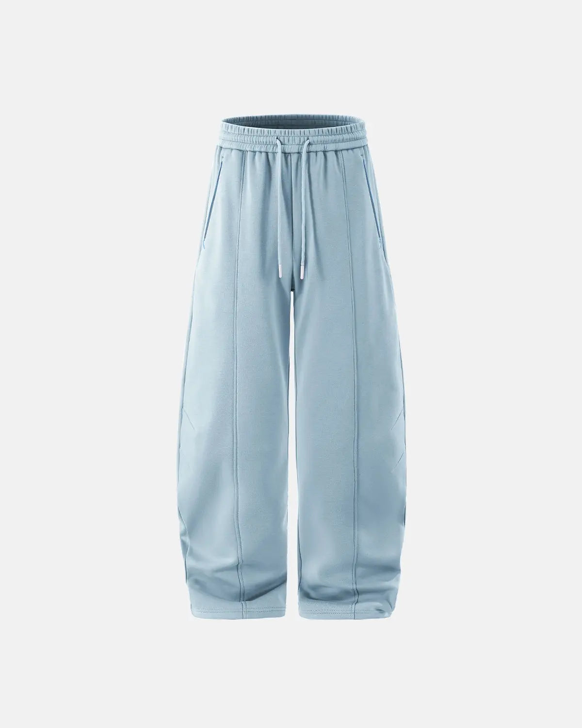 Blank Comfy Barrel Sweatpant by INFLATION, casual streetwear with a relaxed fit and soft fabric, shown in a neutral color.