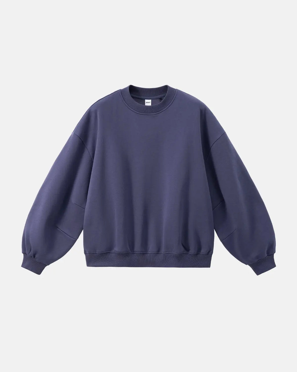 Blank comfy crewneck sweatshirt by INFLATION Streetwear, soft fabric, relaxed fit, plain design, perfect for casual wear.