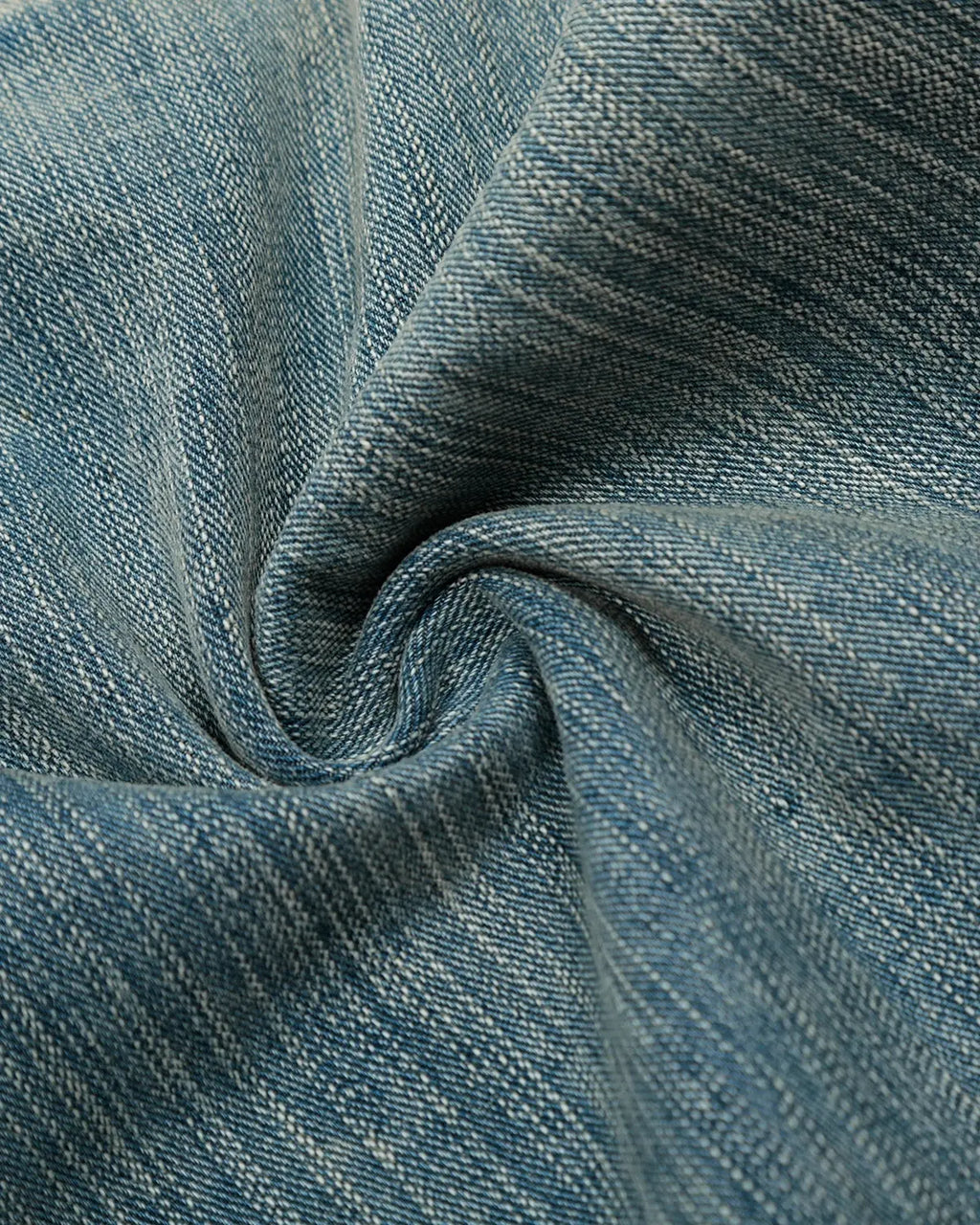 Deconstructed bamboo weave baggy jeans by Flation Streetwear featuring relaxed fit and unique woven fabric details.