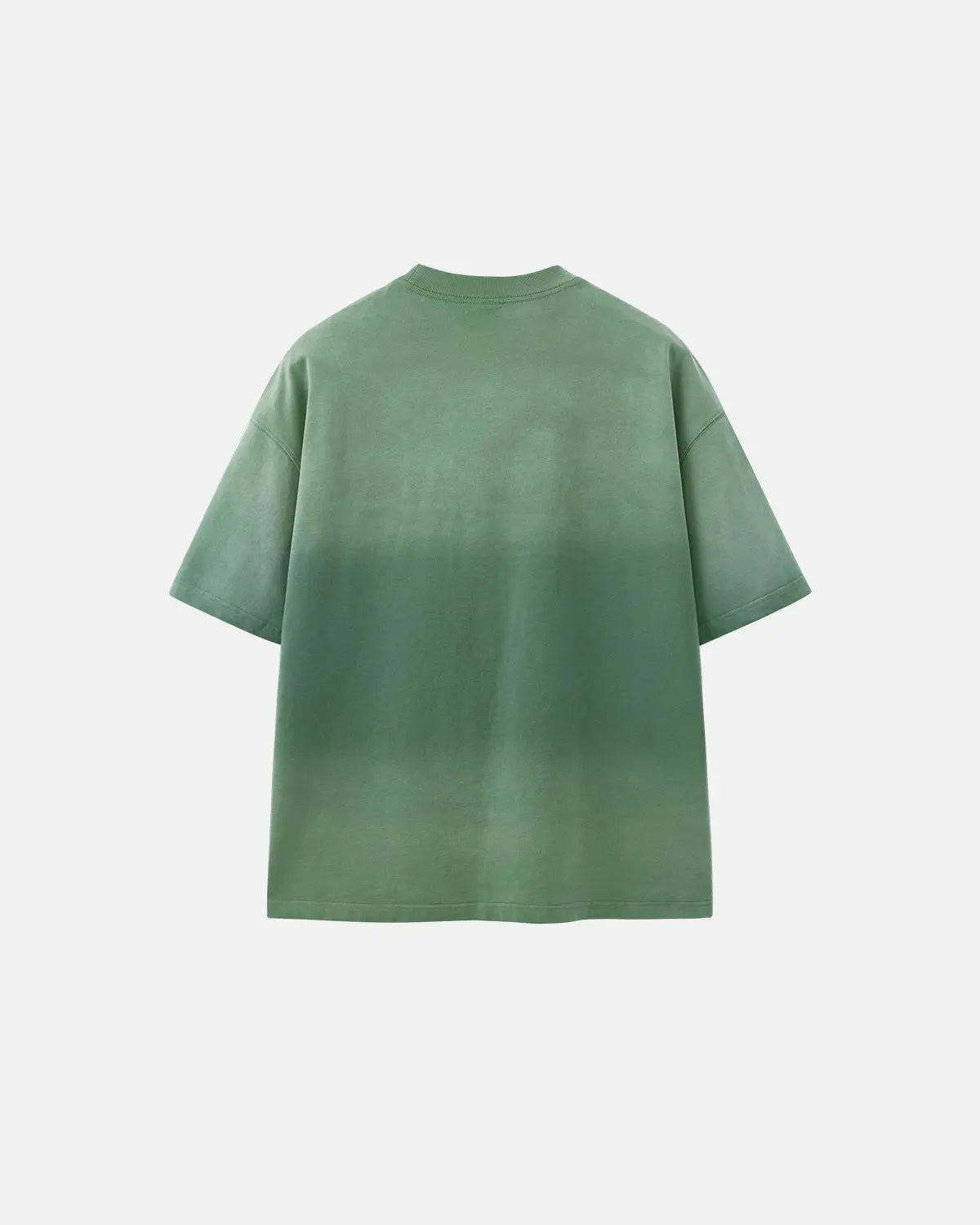 Oversized monkey acid wash T-shirt by Flation Streetwear, featuring a relaxed fit and distressed acid wash design.
