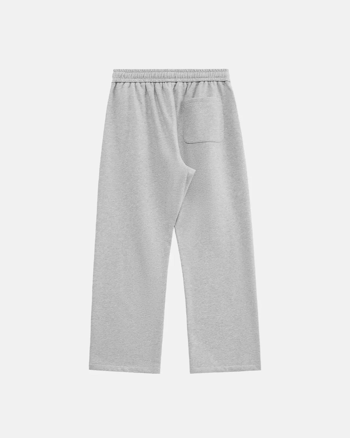 Inflation Heavyweight Straight-Leg Sweatpant in neutral color, showcasing a relaxed fit and comfortable waistband.