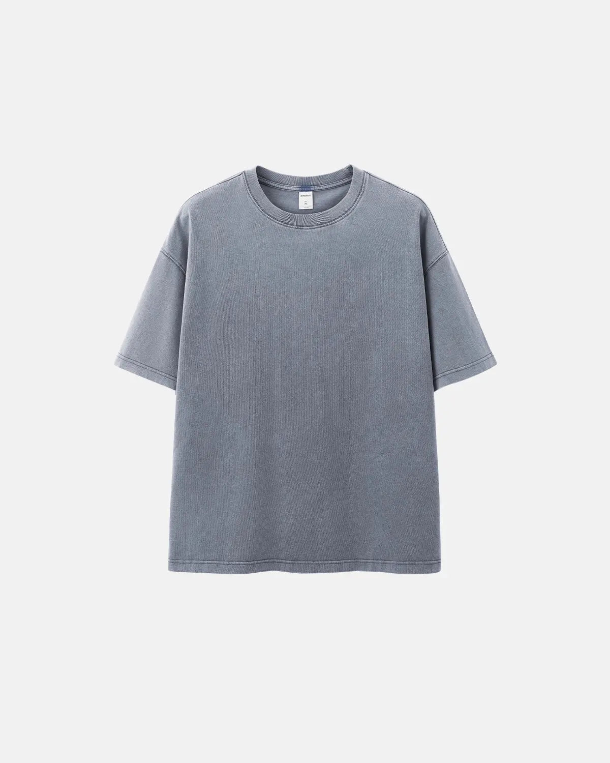 Heavyweight oversized washed T-shirt by Flation Streetwear, shown in a relaxed fit with a distressed, vintage wash finish.