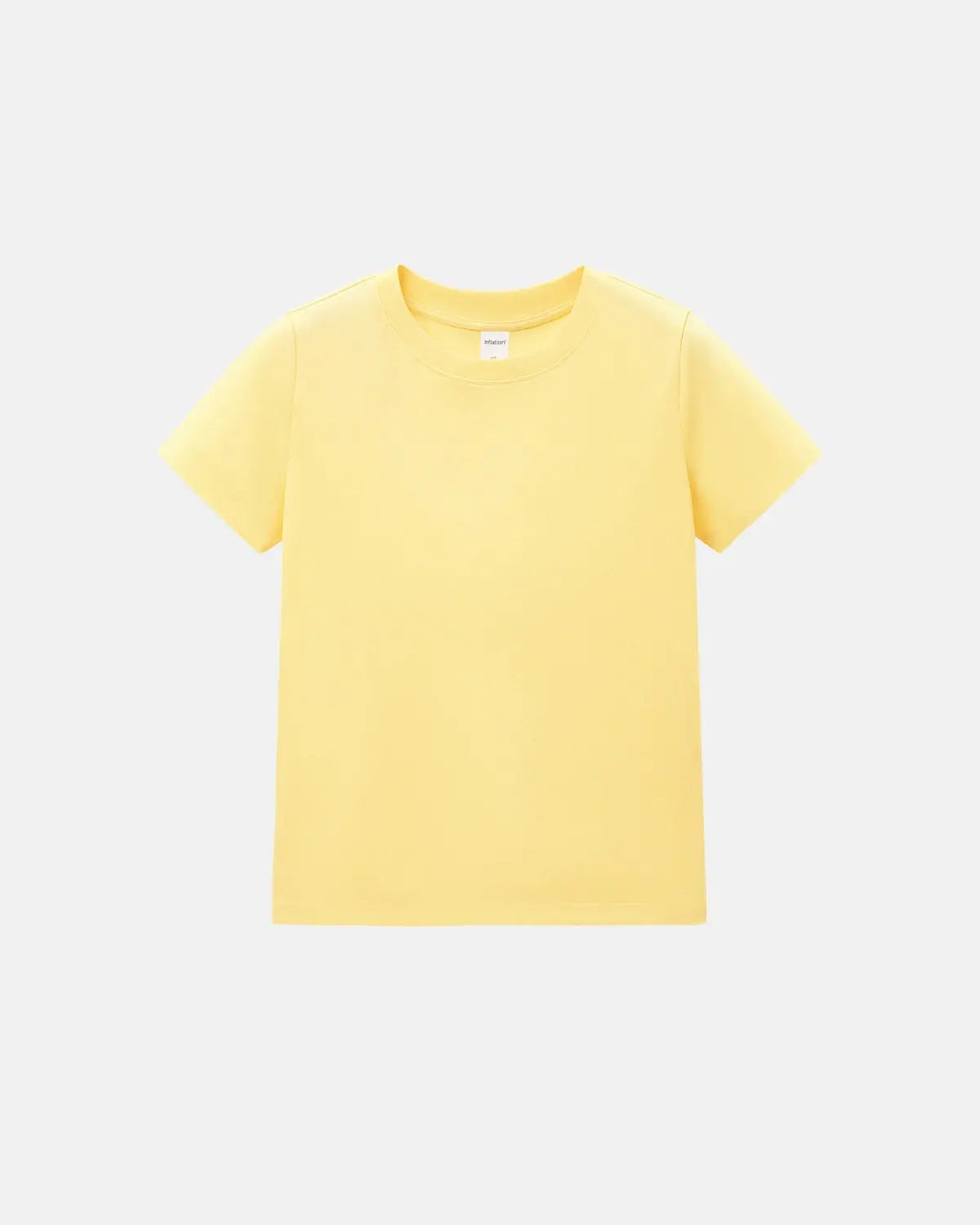 Inflation Streetwear Stretch Cooling Crop Fruit T-Shirt, vibrant colorful design, close-up of the T-shirt fabric and fruit print.