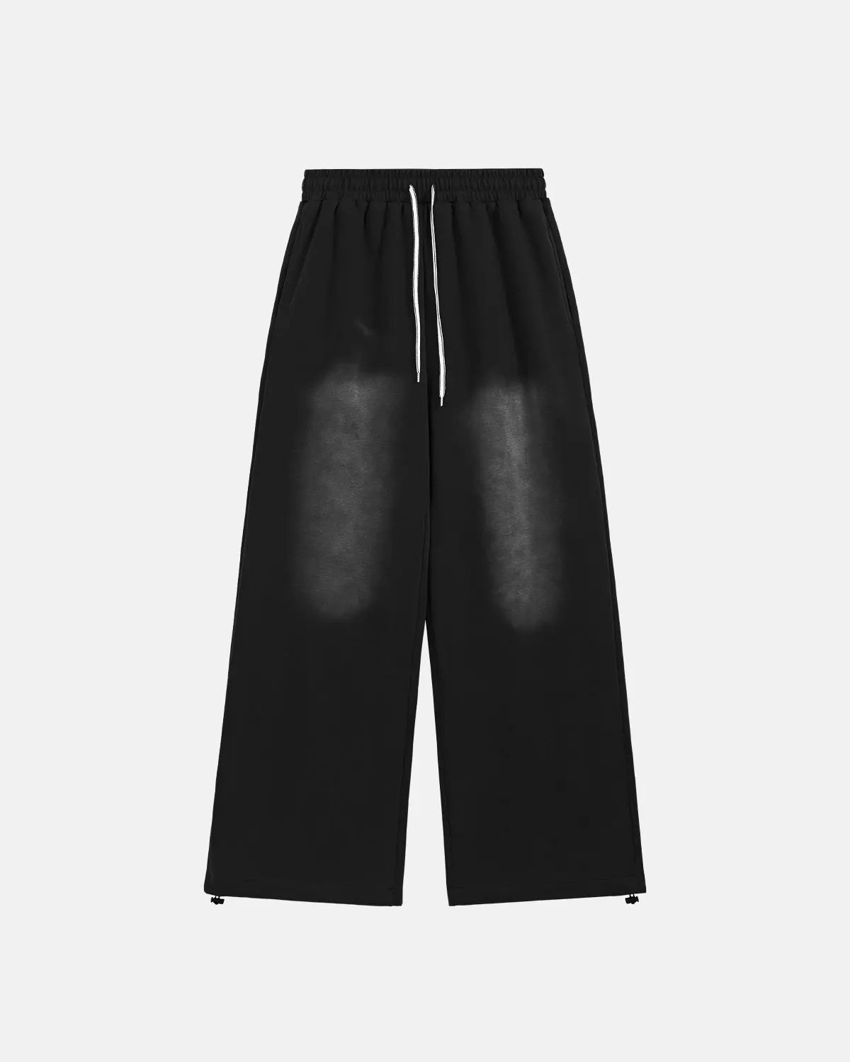 Monkey Washed Straight-leg Sweatpant from Flation Streetwear, showcasing the relaxed fit and washed fabric in a casual streetwear style.