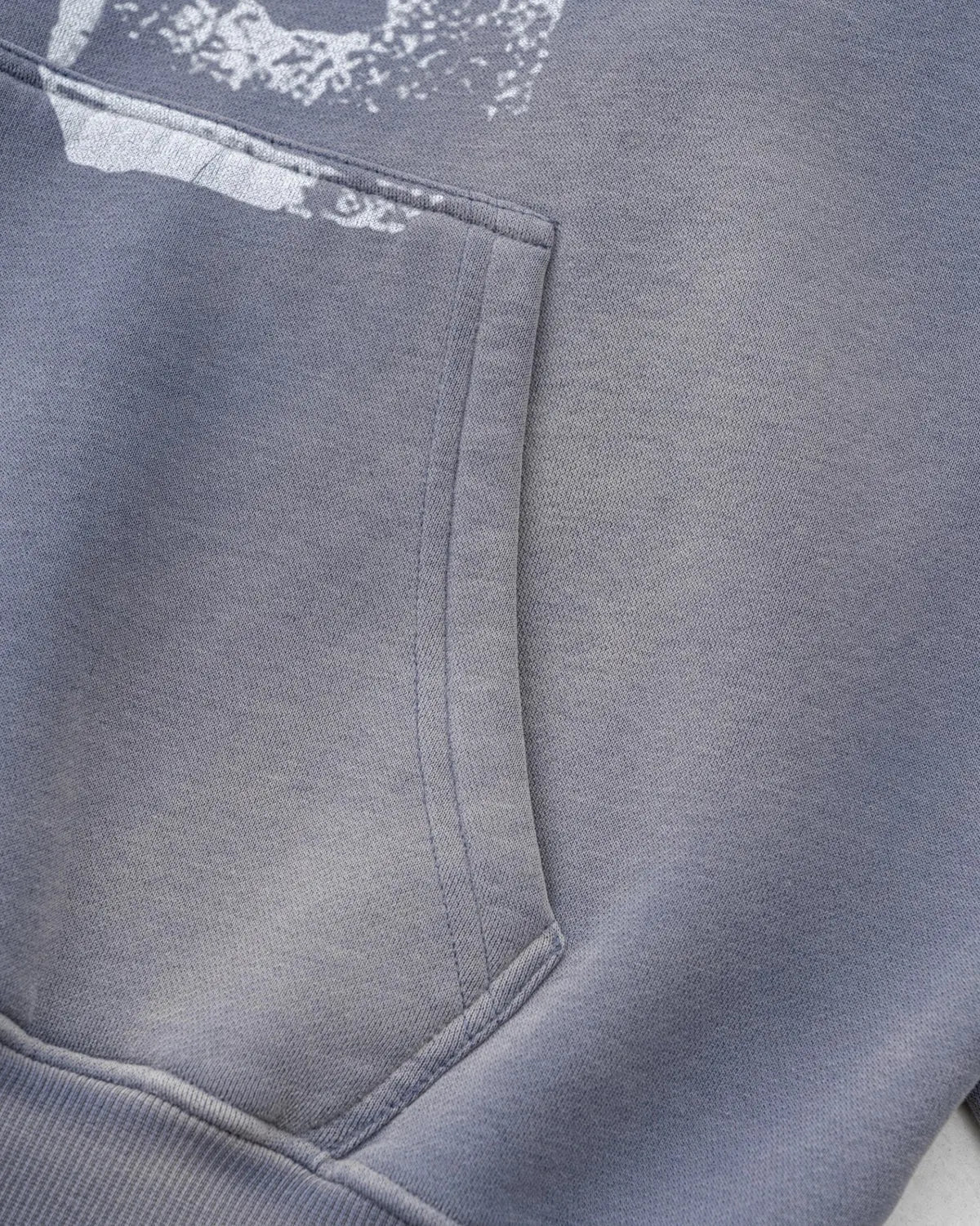 Flation Streetwear graffiti print washed fleece hoodie with colorful graffiti design on the front, casual streetwear style.