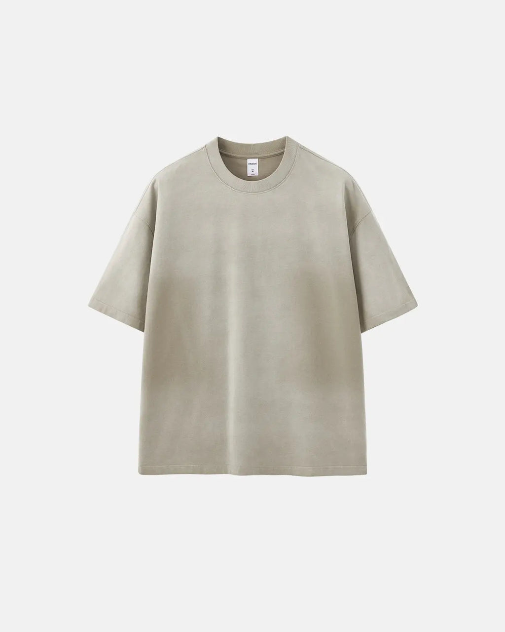 Oversized Flation Monkey Acid Wash Tee shown on a model, featuring a relaxed fit, vintage-style acid wash fabric, and streetwear style.