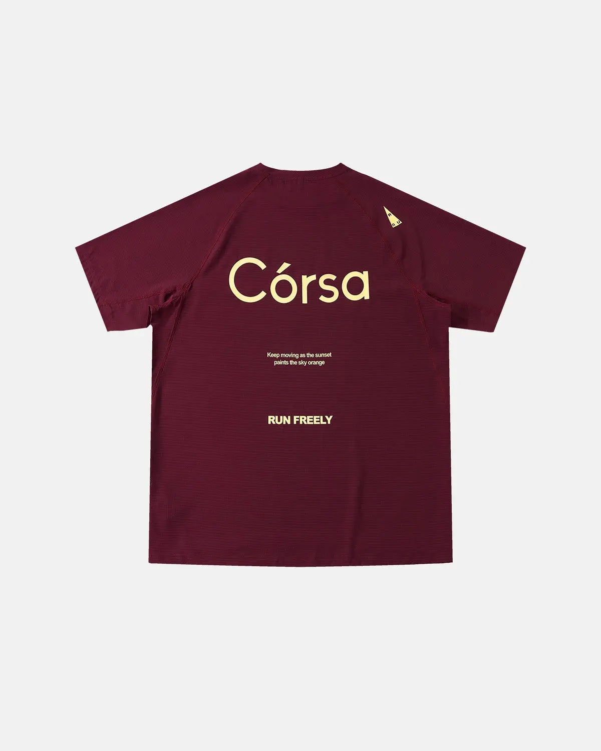 Inflation Streetwear AirFlow Córsa breathable tee in black, featuring a relaxed fit and stylish design for casual wear.