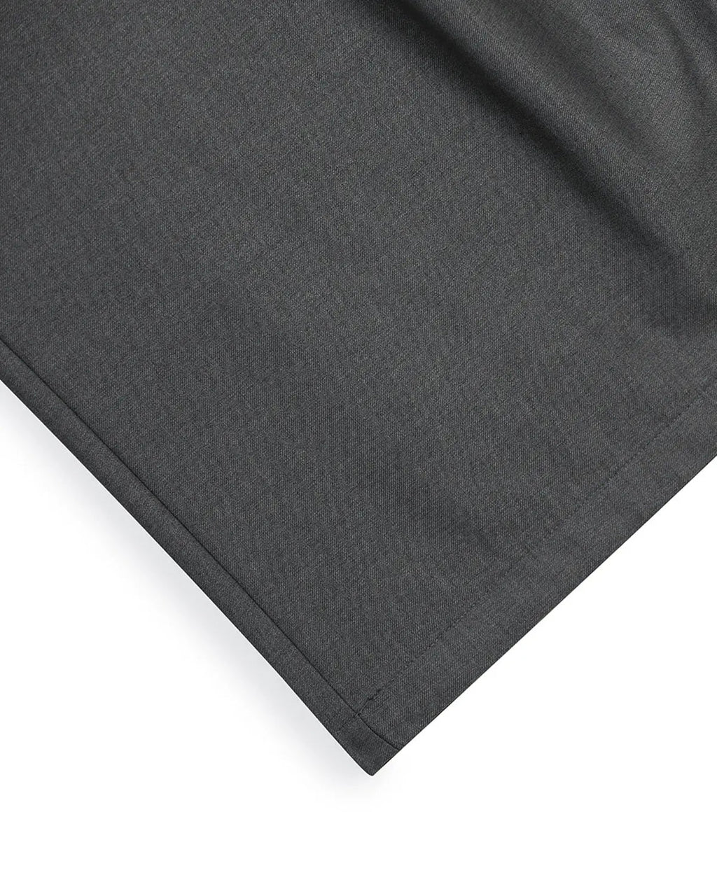Inflation Streetwear asymmetric pleated barrel-leg suit pants, stylish men's fashion pants with unique design and tailored fit.