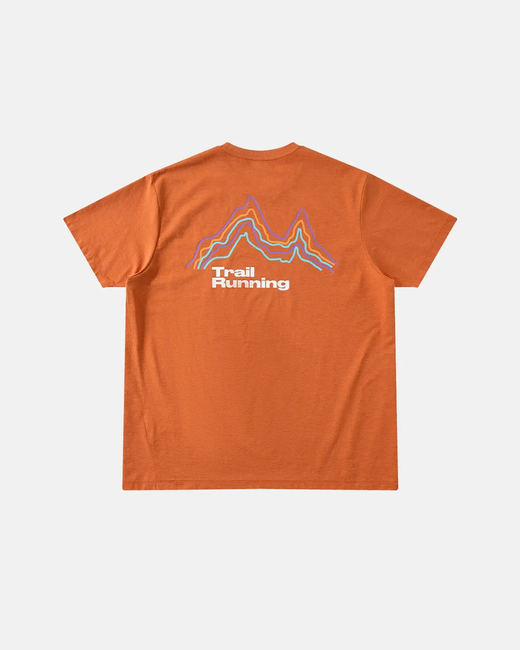 Inflation AirFlow Trail Graphic Breathable Tee showing a vibrant trail graphic design on a lightweight streetwear T-shirt