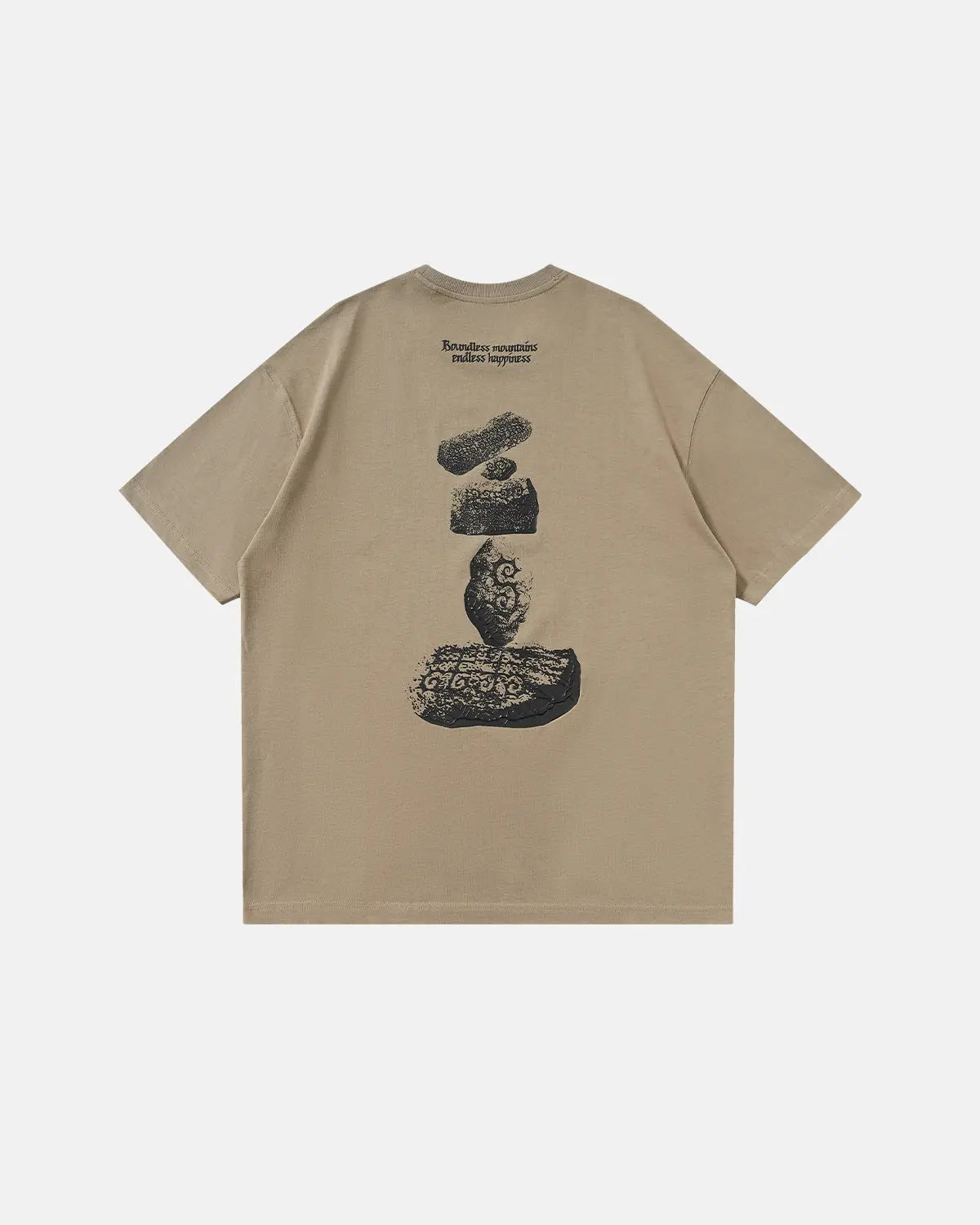 Inflation brand 3D graphic printing cotton T-shirt featuring vibrant streetwear design and bold 3D inflation-themed artwork.