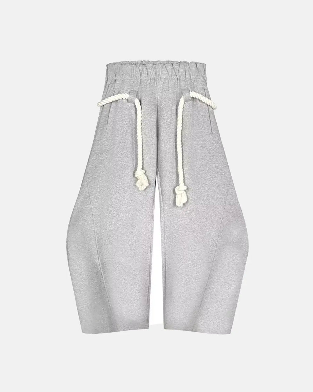 Flation Super Baggy Barrel Sweatpant in black, relaxed streetwear style with a loose fit and comfortable cotton fabric.
