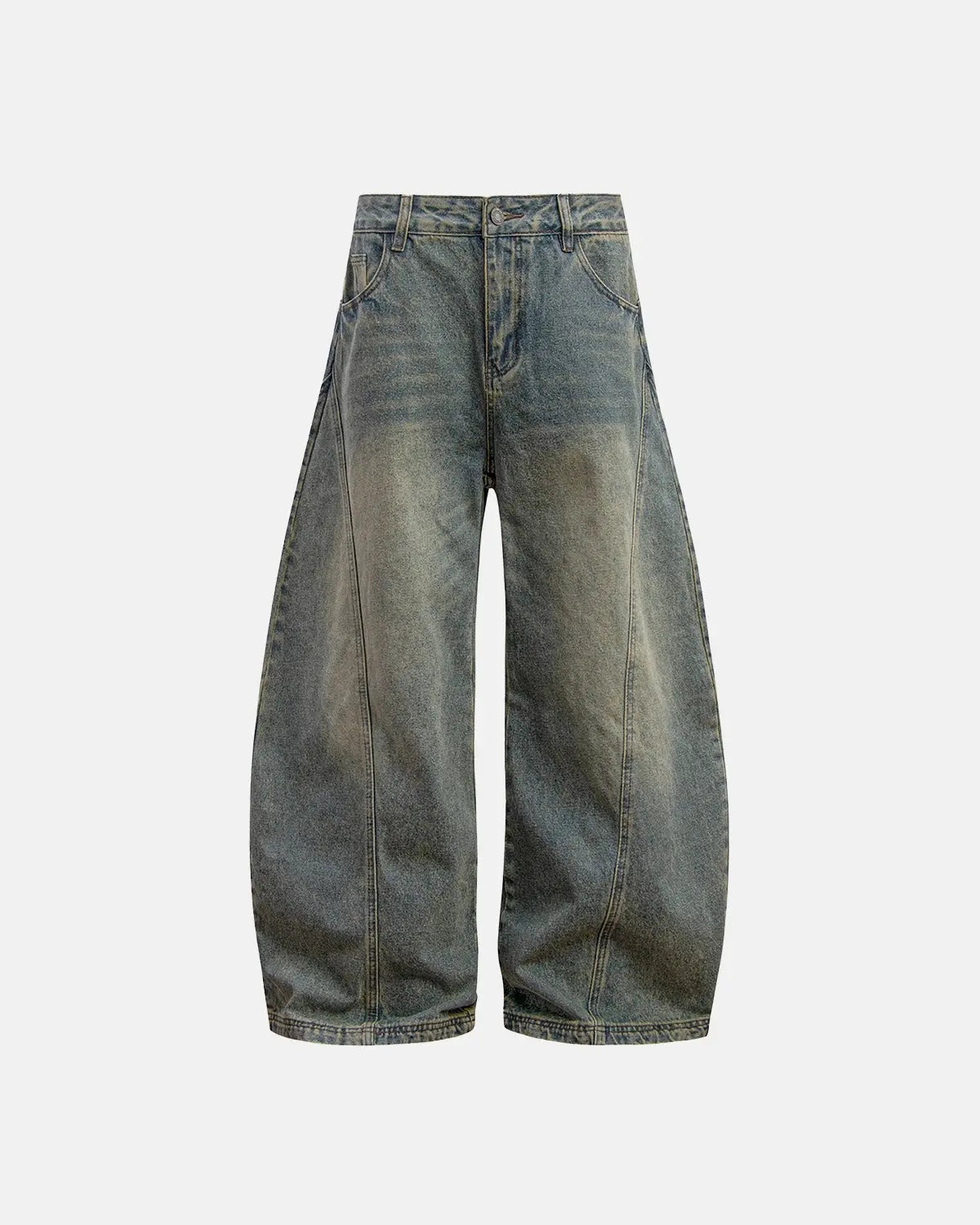 Inflation Super Barrel Baggy Jeans, men's streetwear pants with a relaxed, oversized fit and stylish design.