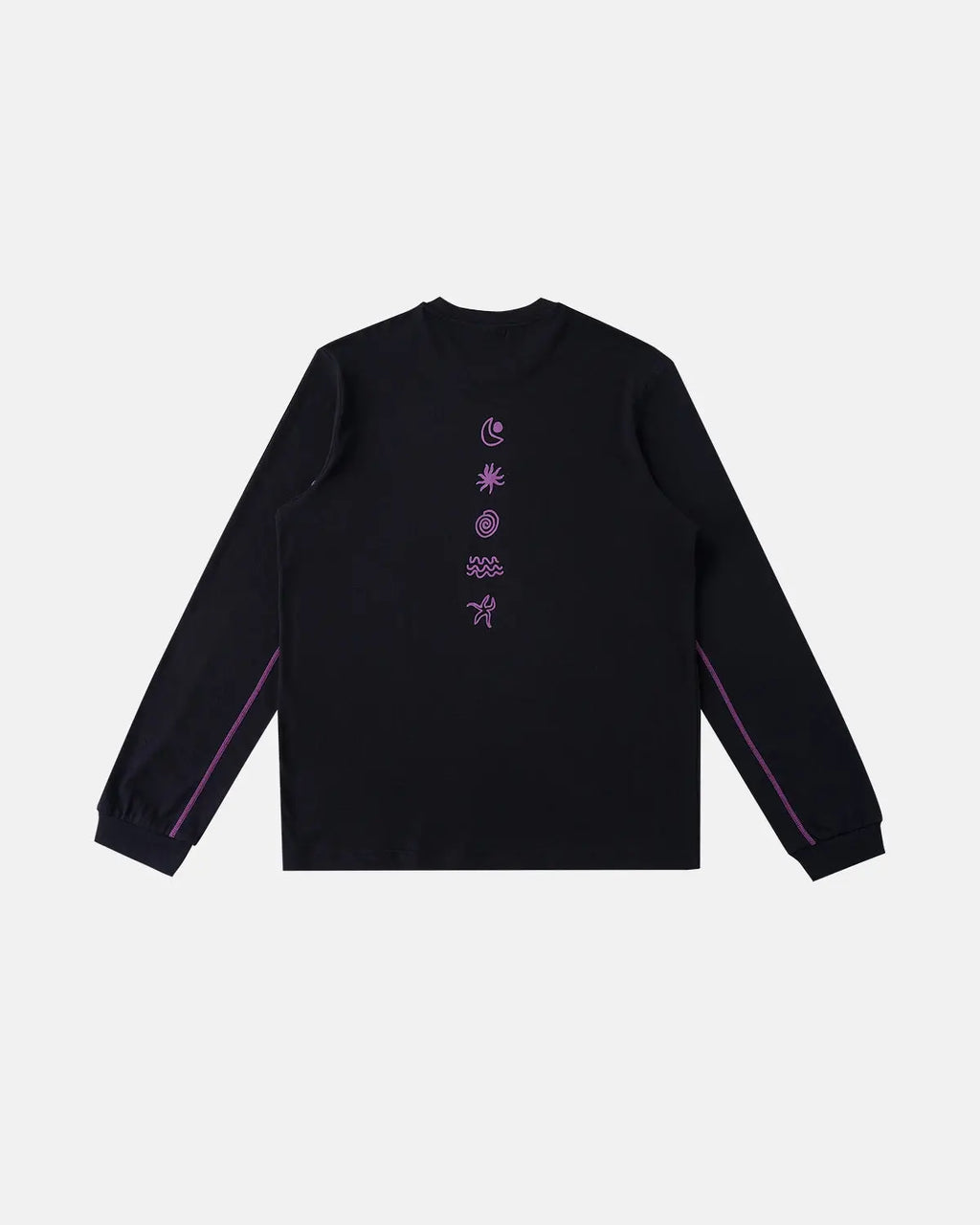 Inflation Activewear long sleeve tee, breathable and lightweight streetwear top with athletic fit and stylish design.