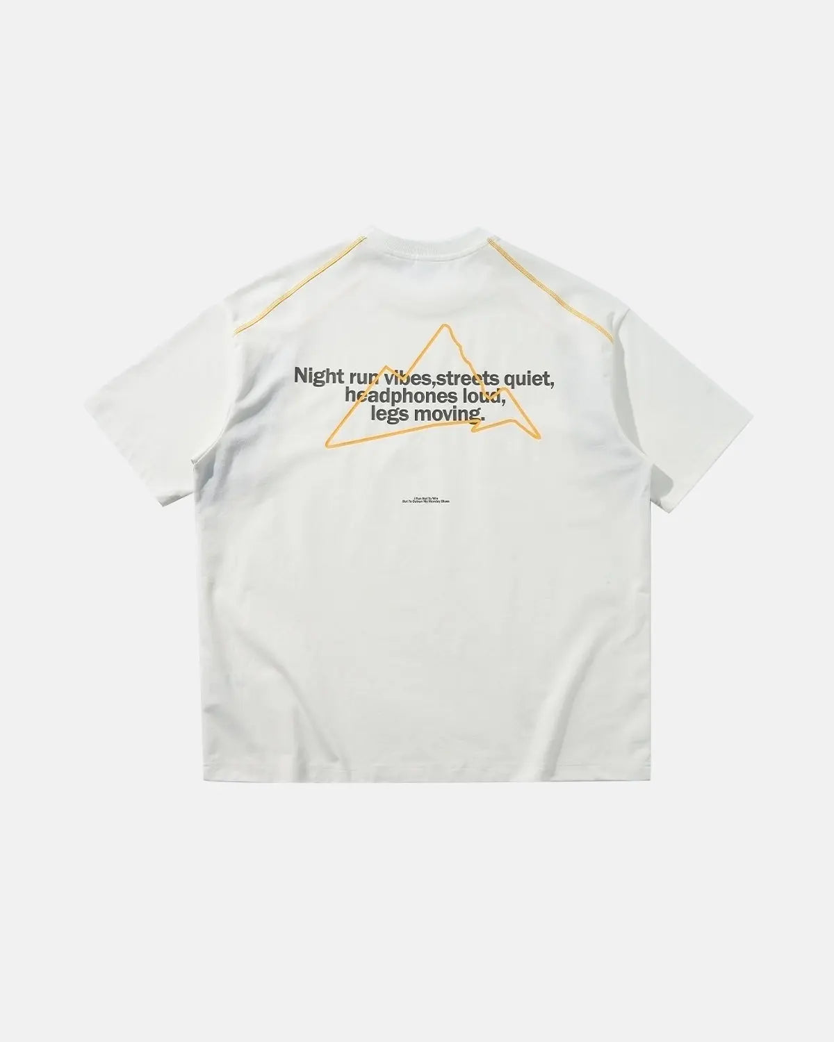 Inflation Streetwear glow-in-the-dark stitching oversized T-shirt featuring bold design and luminous accents on soft fabric.
