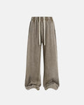 Flation Straight Leg Acid Wash Sweatpants featuring a relaxed fit and casual streetwear style, shown on a model.