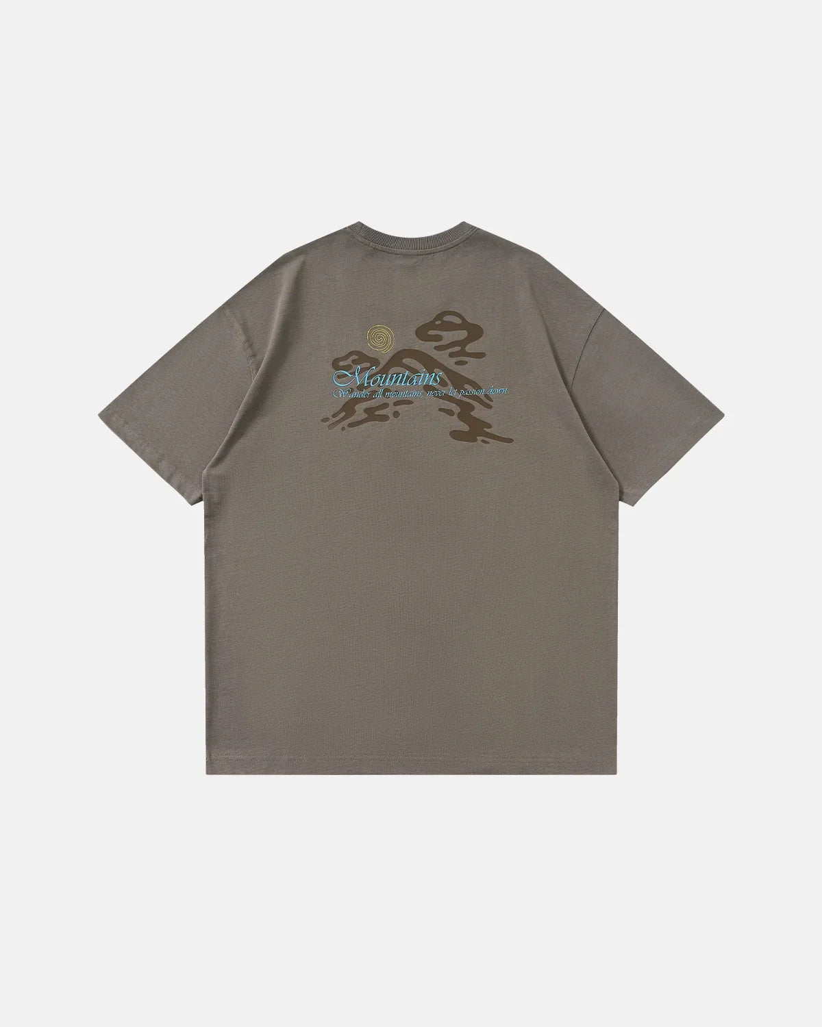 Inflation Streetwear heavyweight oversized graphic T-shirt with bold print, casual fit, and streetwear style in black color.