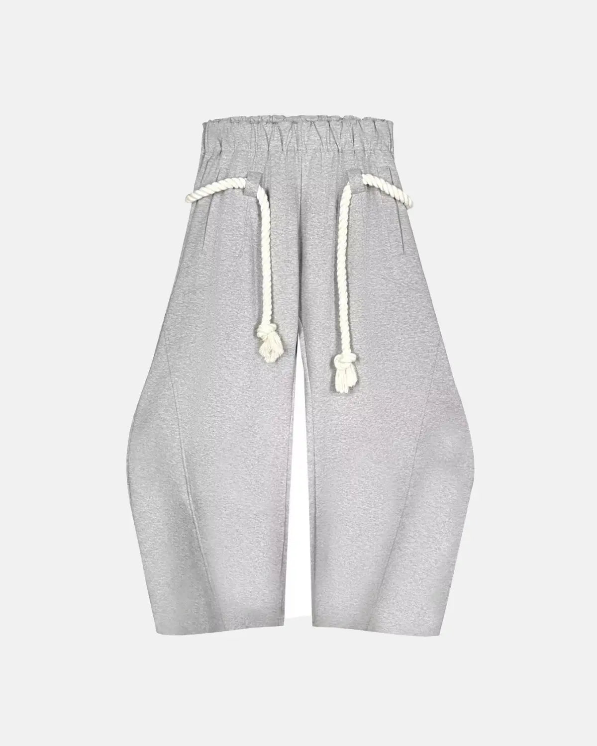 Inflation Super Baggy Barrel Sweatpant in black, featuring a relaxed fit and oversized style, perfect for streetwear fashion.