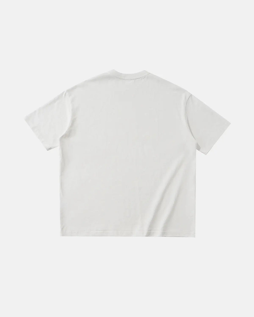 Inflation Dual-Effect Graphic Heavyweight T-shirt featuring bold, eye-catching streetwear design in black and white.