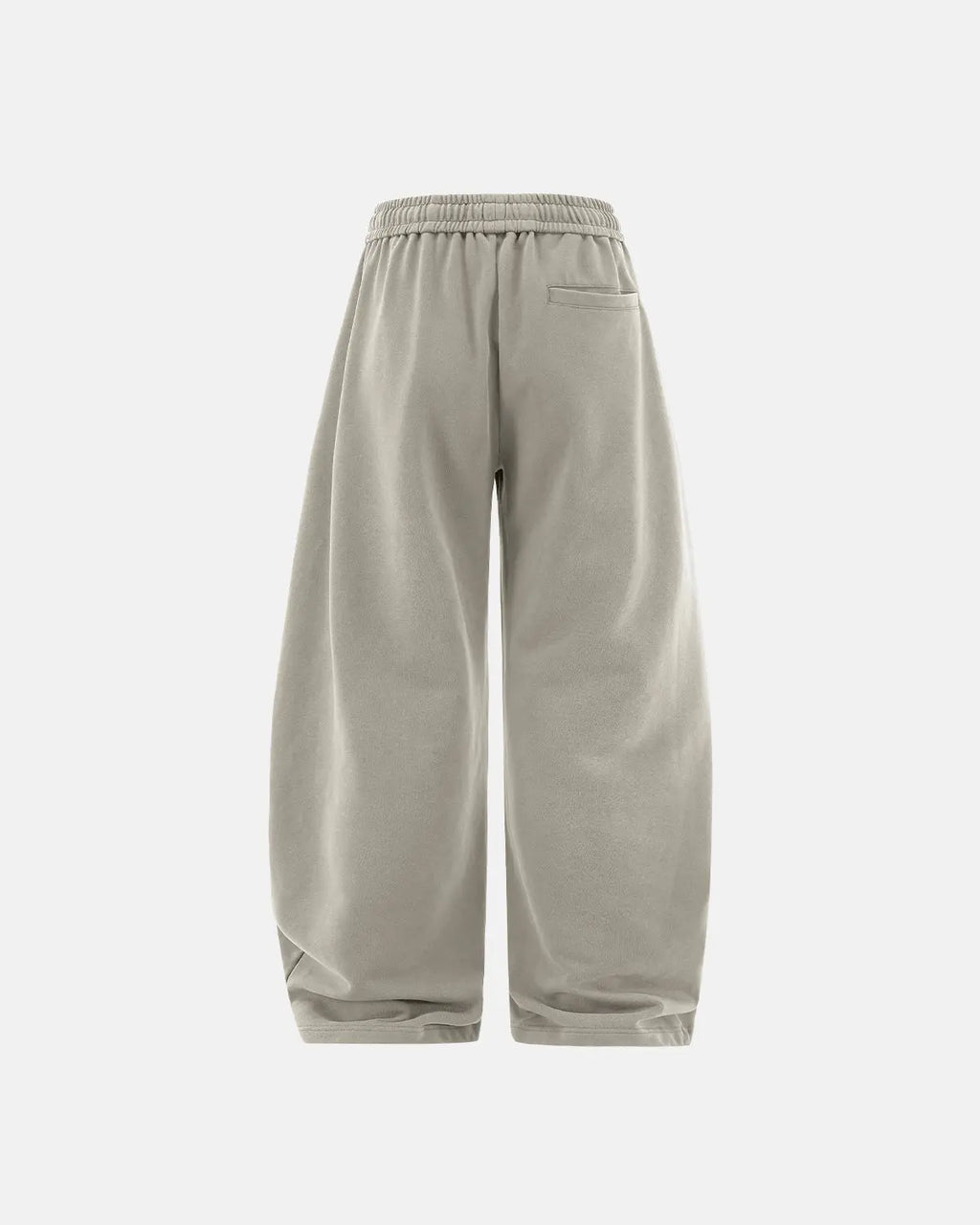 Inflation brand Garment Wash French Terry Straight-leg Sweatpant in neutral color, showing the relaxed fit and soft fabric texture.
