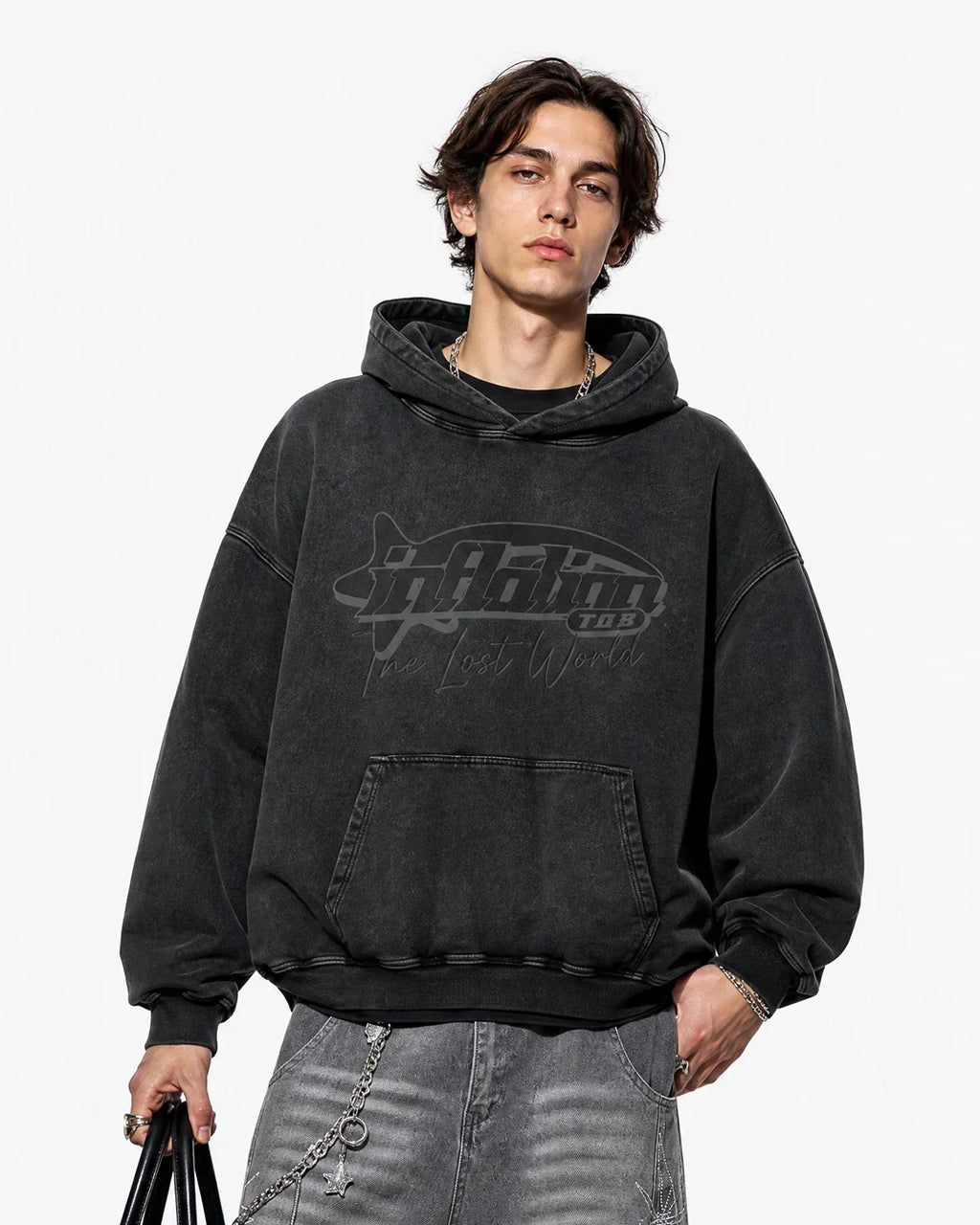 Graphic washed hoodie from Flation Streetwear featuring a faded design, soft fabric, and comfortable fit, perfect for casual wear.