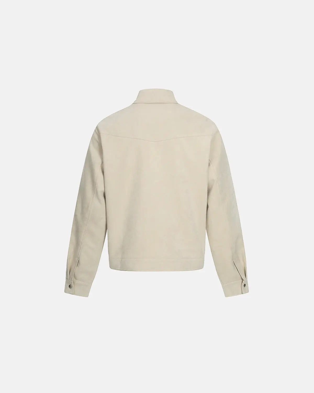Inflation Streetwear embroidery jacquard cropped clasp jacket with intricate woven patterns and stylish front clasp closure.