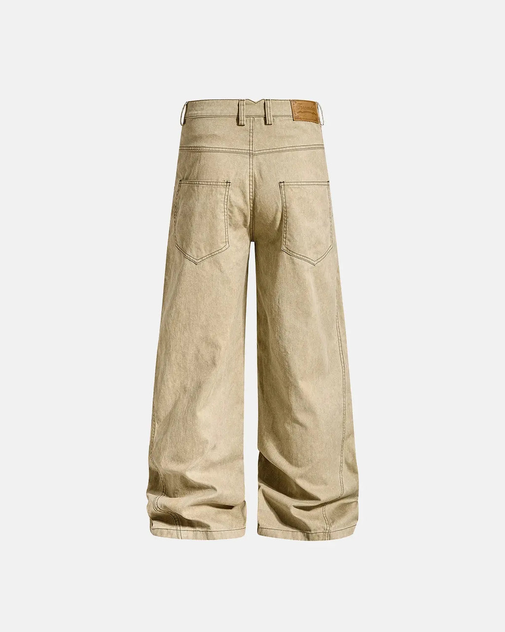 Braided rope barrel pants from Inflation Streetwear featuring a unique, textured design and relaxed fit.