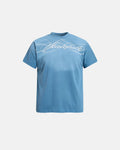 Inflation Streetwear Monkey Wash Script graphic baby tee, soft cotton T-shirt with playful monkey design and casual fit.
