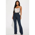 Women's Deep In My Soul Flare Denim Jeans Dark Denim