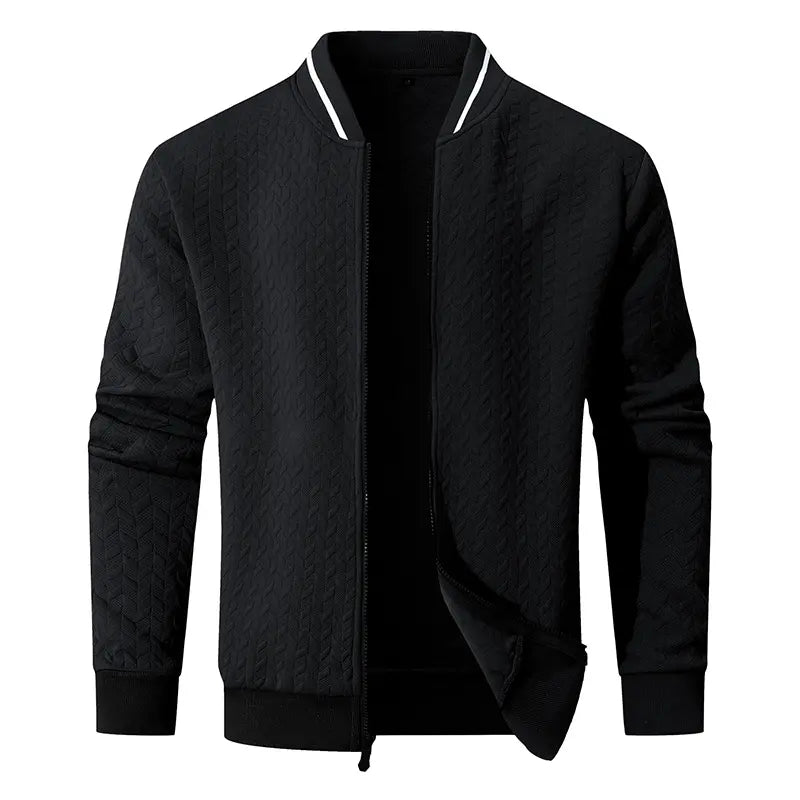 Men's Casual Varsity Bomber Coat