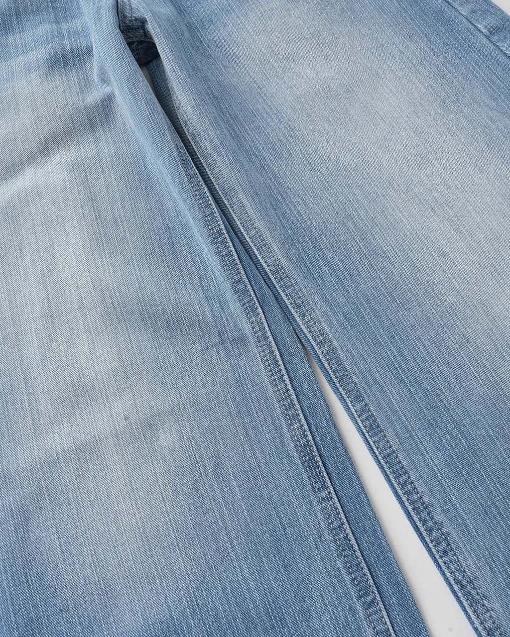 Inflation Cross Stud Bamboo Weave Baggy Jeans featuring a relaxed fit and stylish bamboo-inspired design.