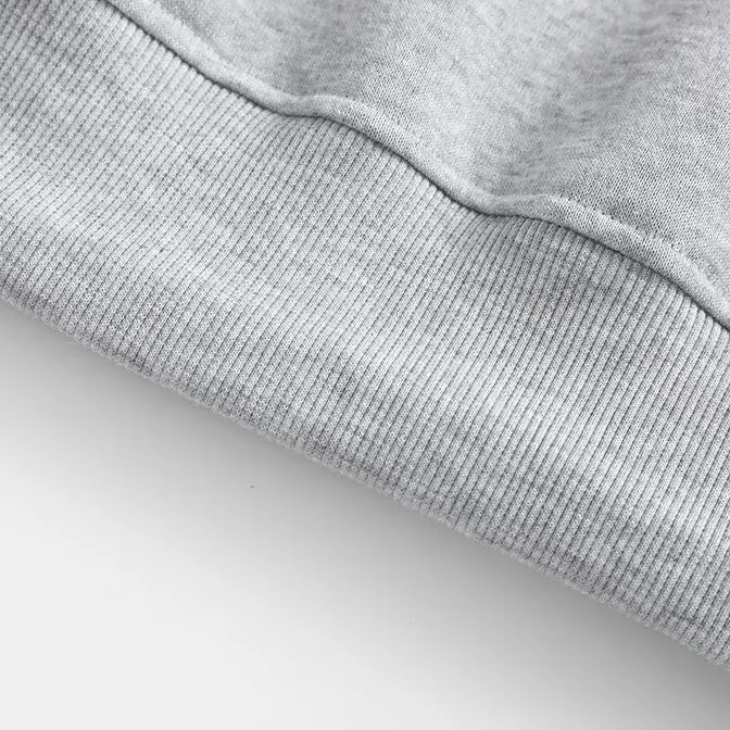 Men's Minimalist Half Zip Drop Shoulder Regular Fit Hoodie