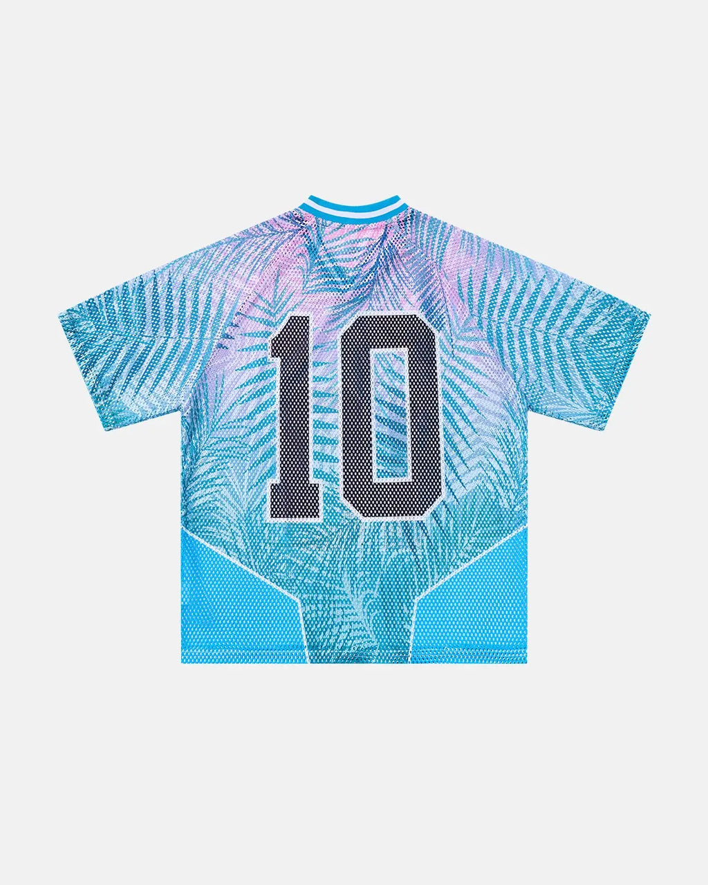 Oversized mesh football jersey by Flation Streetwear, featuring breathable fabric and bold streetwear style.