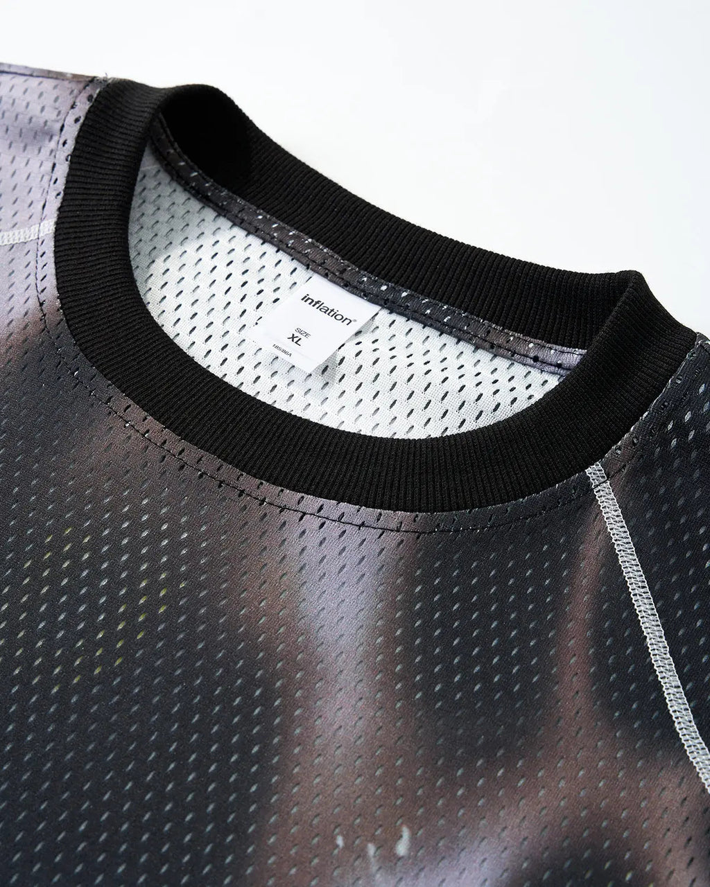 Breathable mesh digital printing jersey by Flation Streetwear featuring vibrant streetwear style and lightweight, breathable fabric.