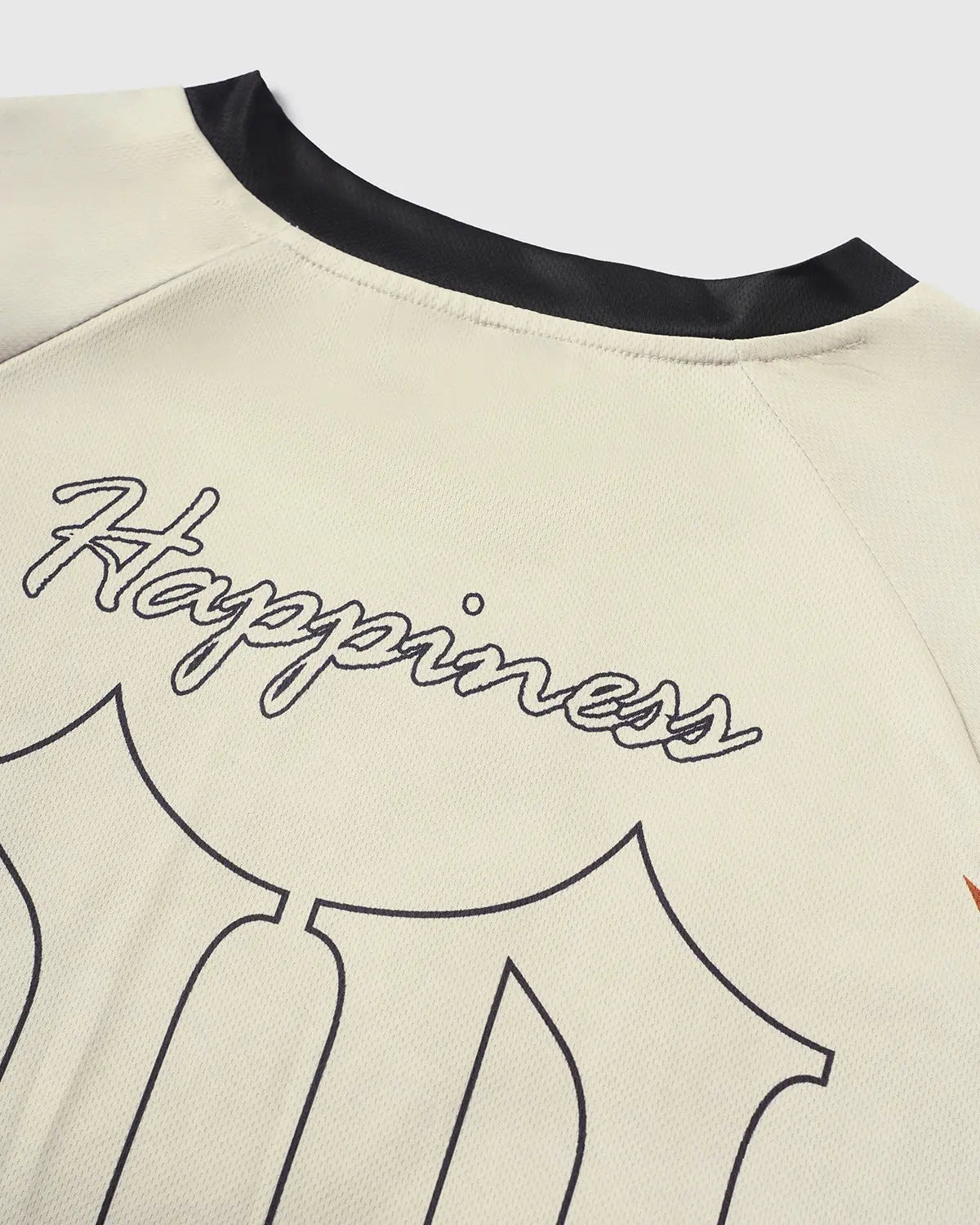 Retro oversized jersey by Flation Streetwear featuring bold graphic design and relaxed fit, ideal for casual street style.