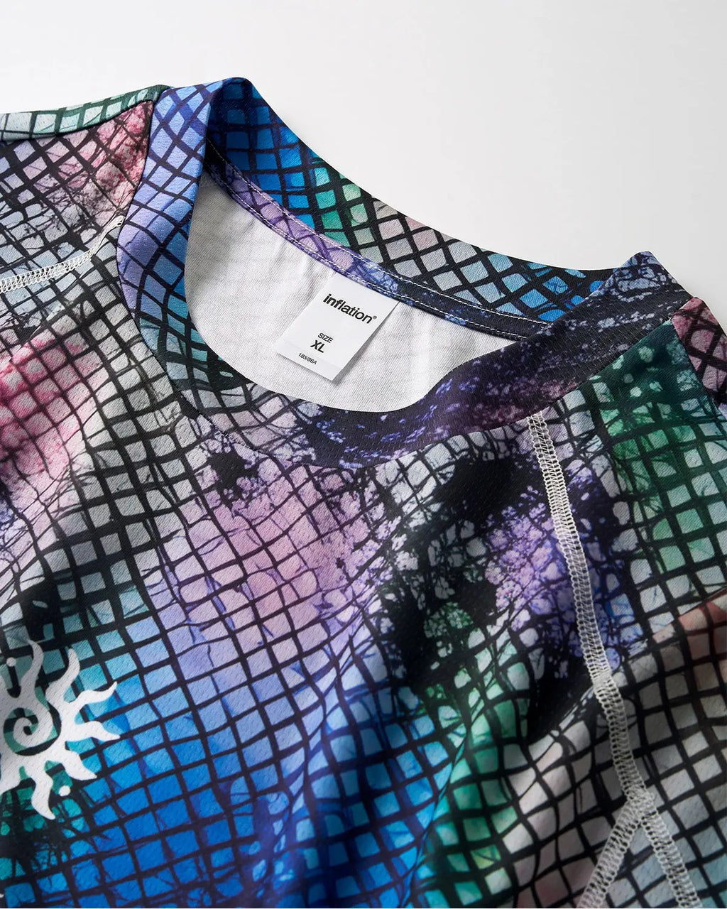 Flation Ultra-Lightweight Totem Graphic Activewear T-Shirt showing a bold totem design on breathable fabric