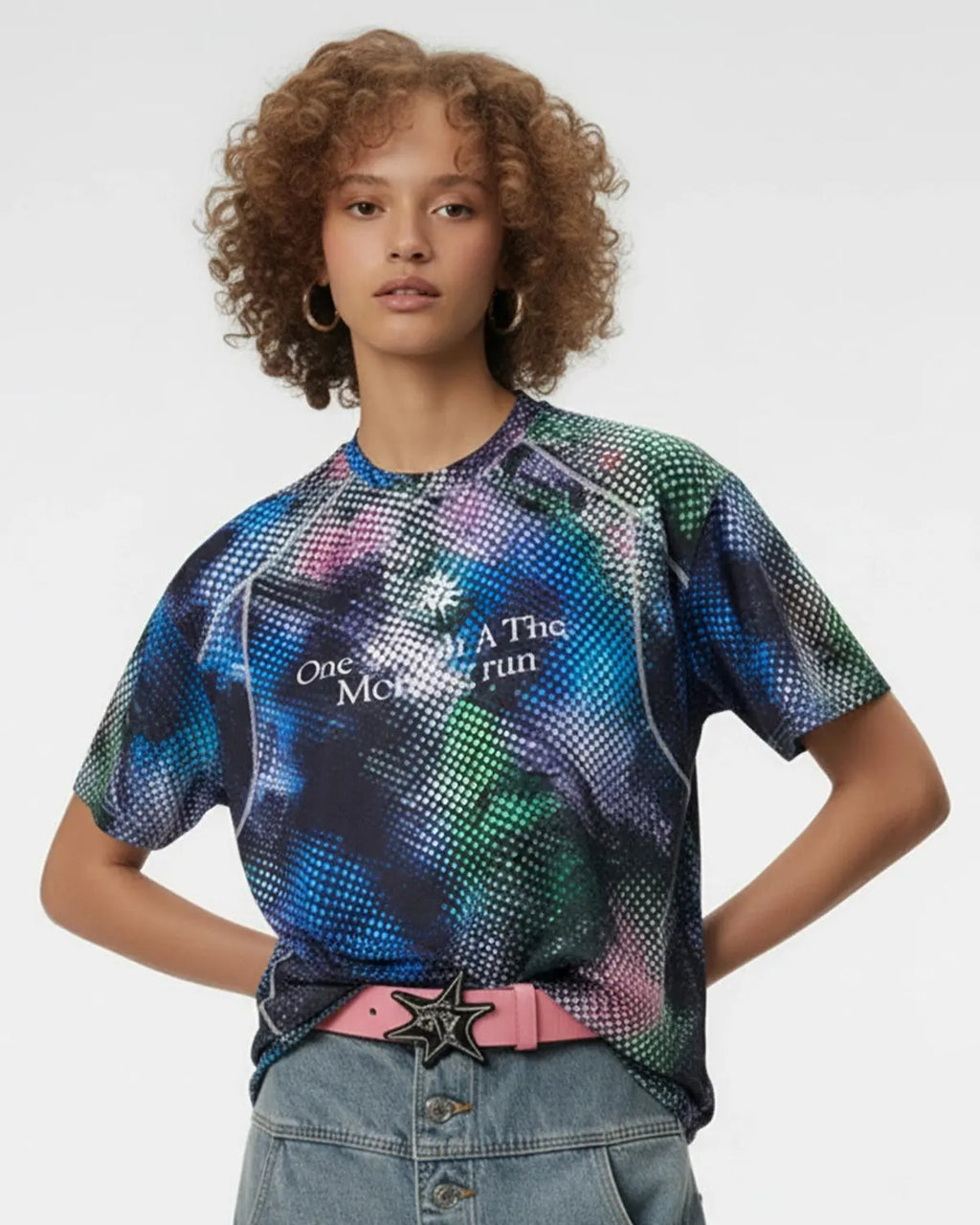 Flation Ultra-Lightweight Totem Graphic Activewear T-Shirt featuring bold printed design on soft, breathable fabric for streetwear style.
