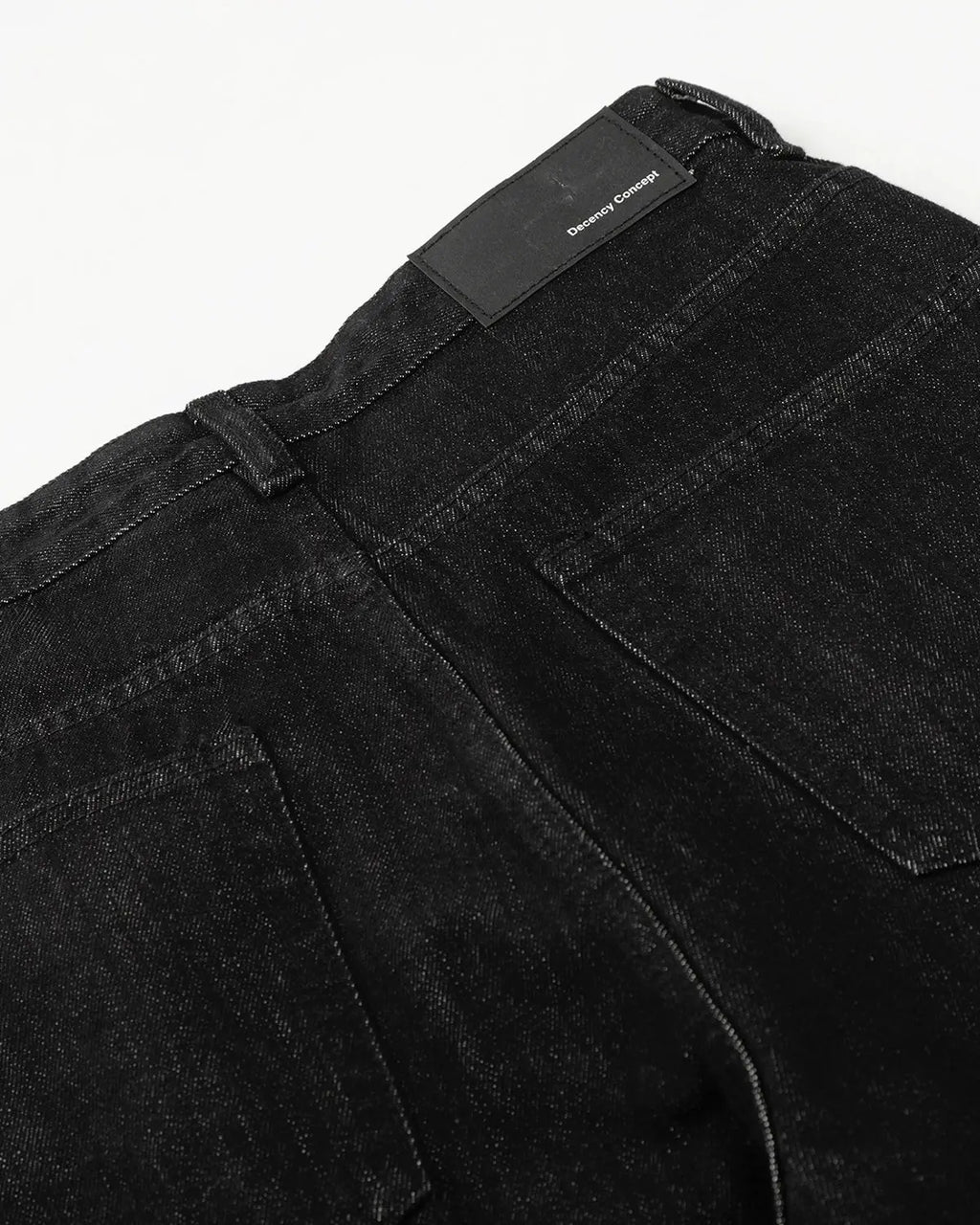 Raw Buttons Up Baggy Jeans by Flation Streetwear featuring relaxed fit, distressed denim, and button details on a casual streetwear style.