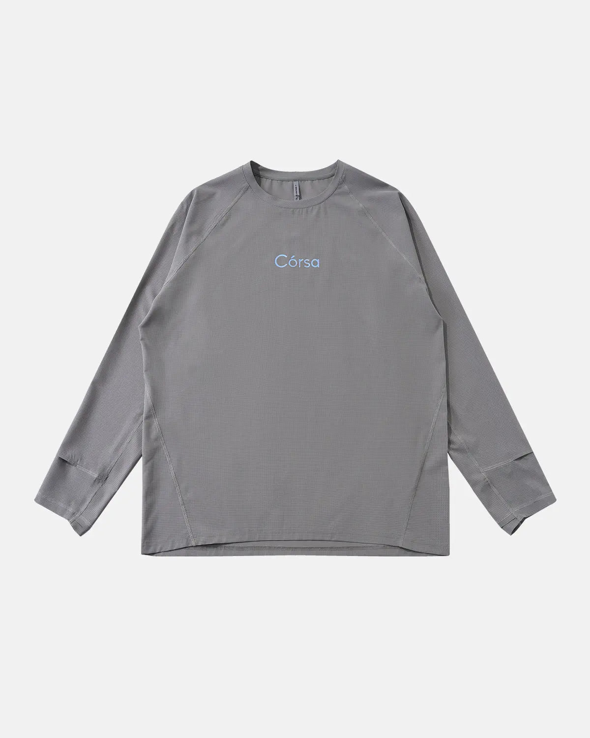 Black Flation AirFlow Córsa breathable long sleeve tee featuring lightweight, comfortable fabric for casual streetwear style.