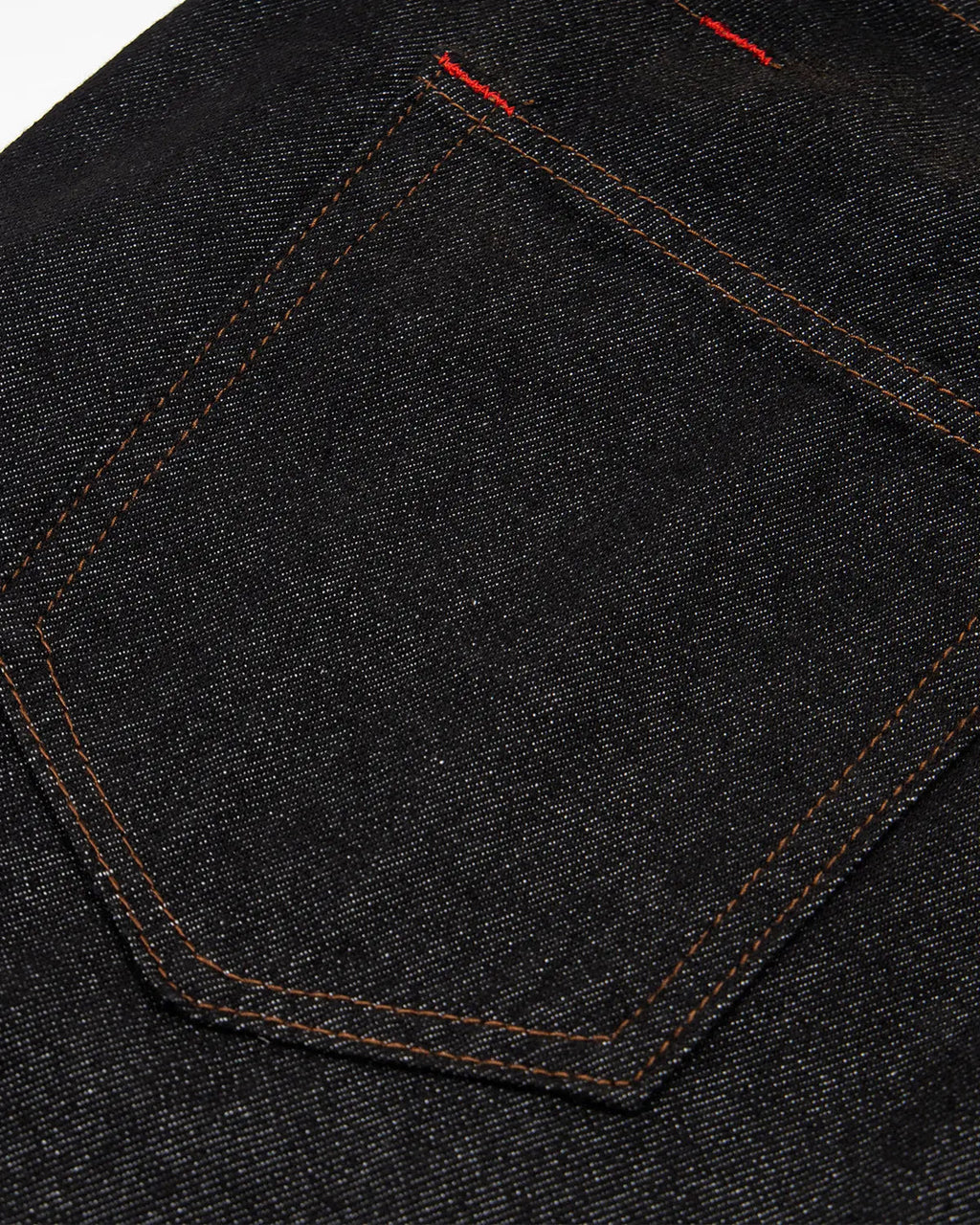 Black asymmetric buckle raw baggy jeans by Flation Streetwear, featuring loose fit and distinctive buckle details.
