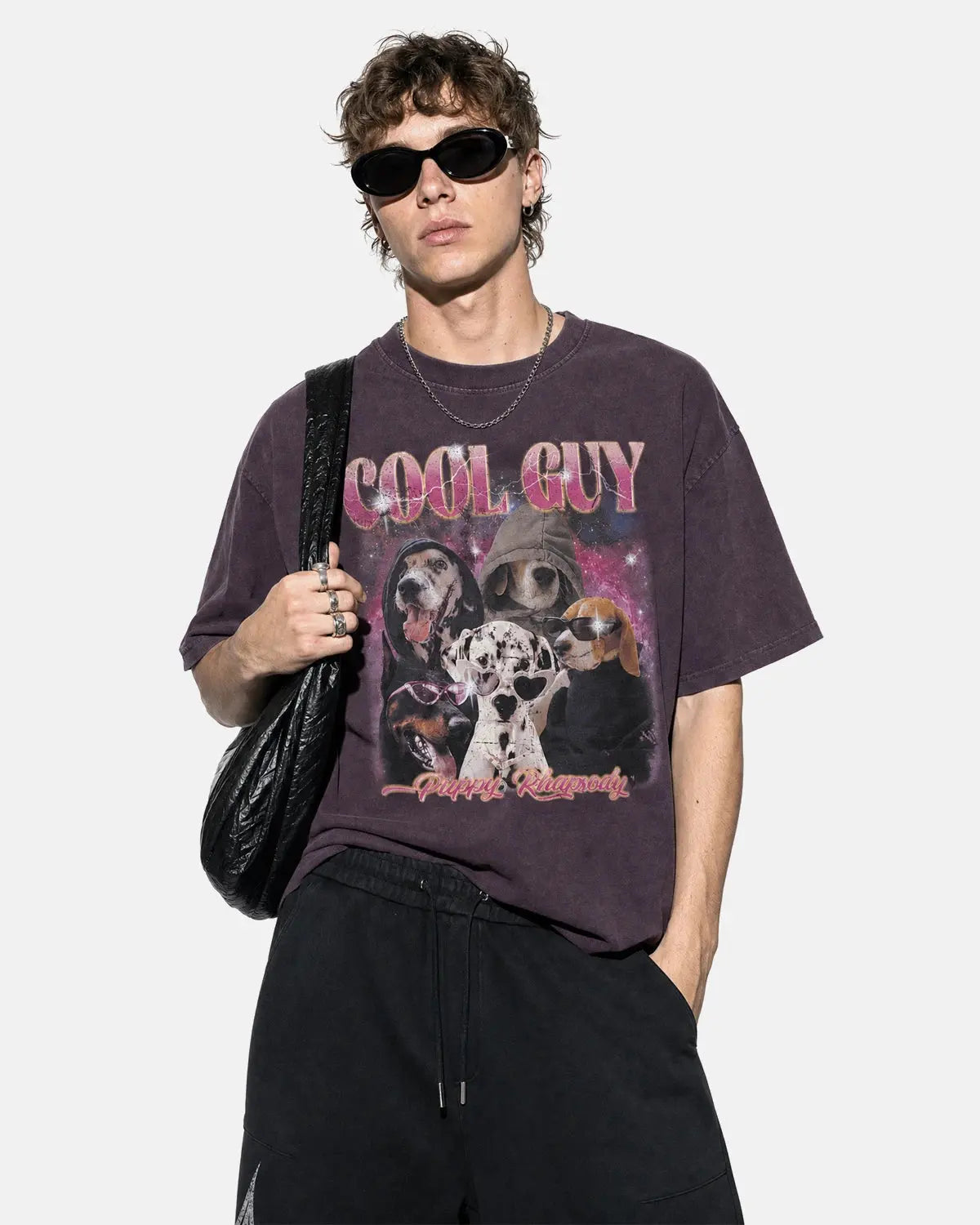 Black Flation Graphic Washed T-Shirt featuring a bold streetwear design and relaxed fit, ideal for casual urban style.