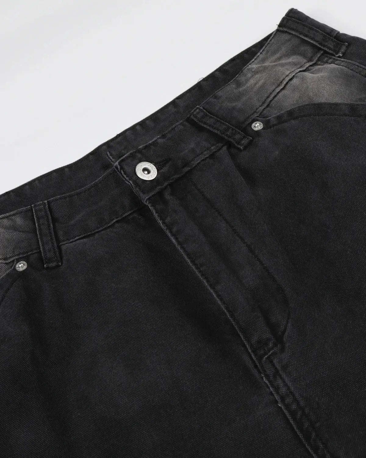 Retro washed wide-leg jeans from Flation Streetwear featuring a relaxed fit and vintage-inspired denim style.