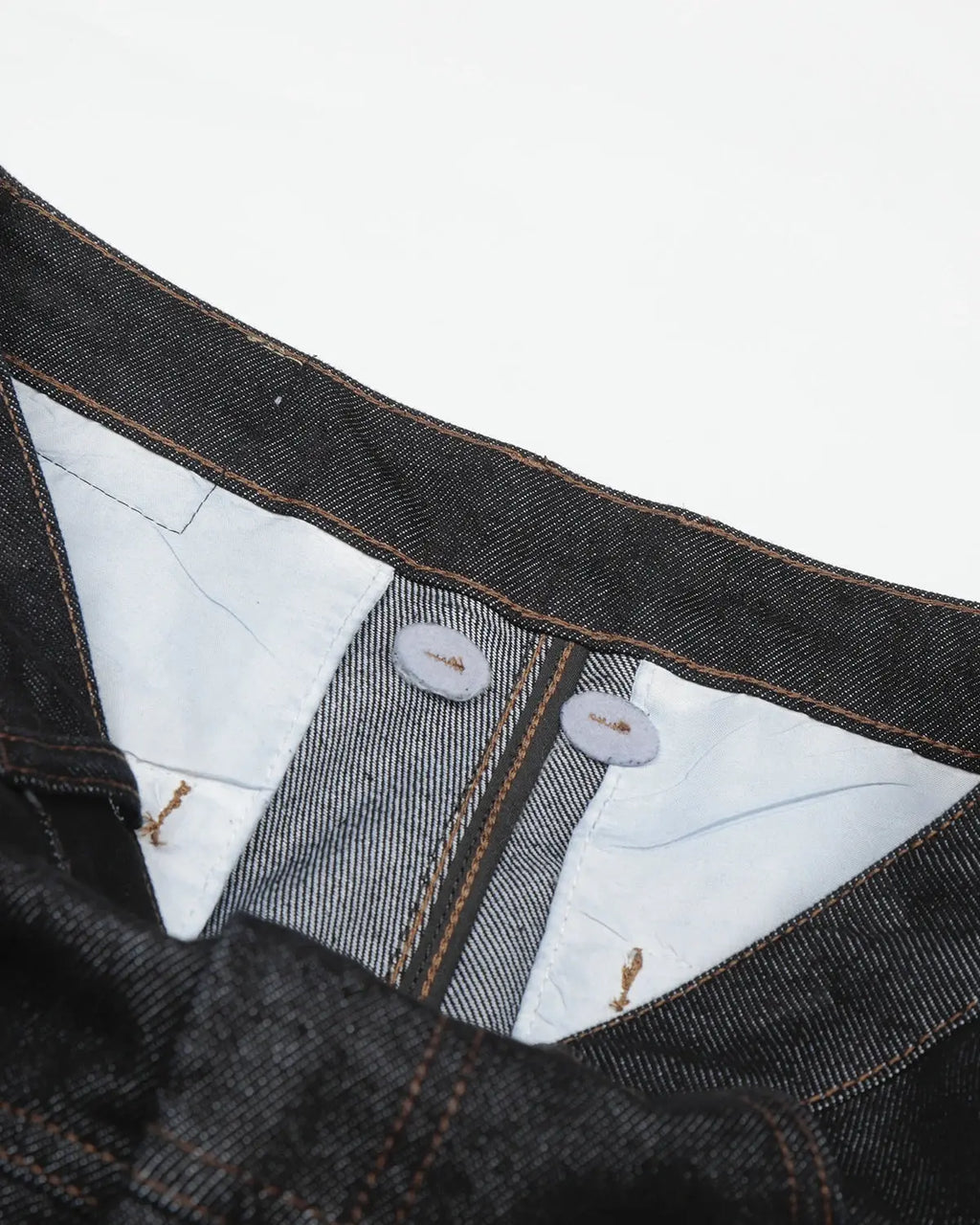 Black vintage embroidered bootcut jeans by Flation Streetwear, featuring intricate embroidery and classic fit