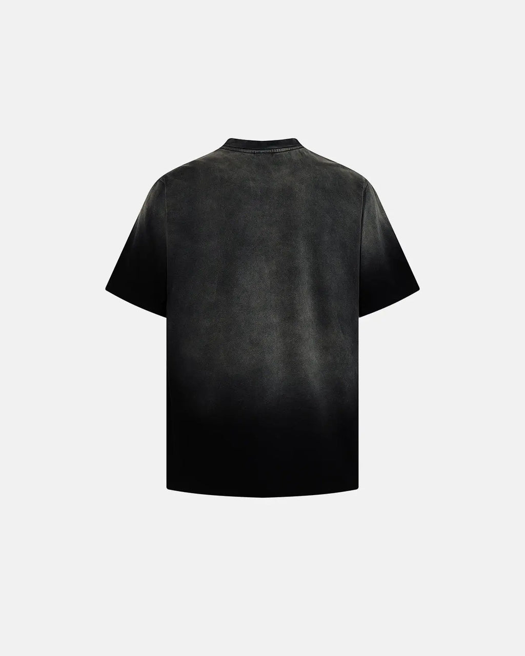 Retro graphic faded washed T-shirt by Flation featuring vintage-inspired streetwear style and distressed, faded design.