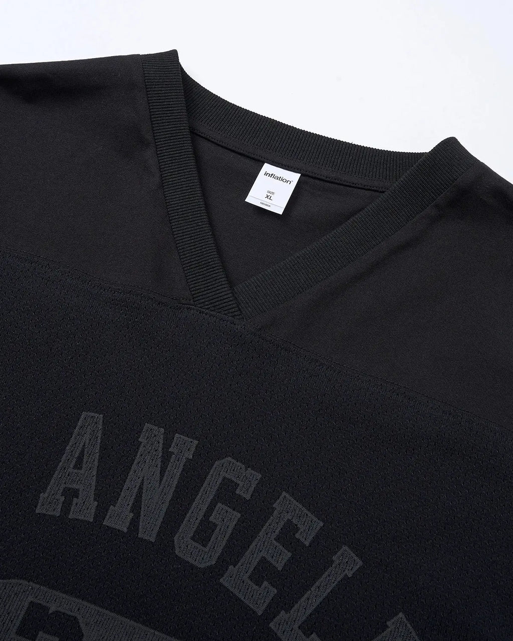 Flation 24 Graphic Mesh Basketball Jersey showcasing bold streetwear style with vibrant colors and athletic fit.