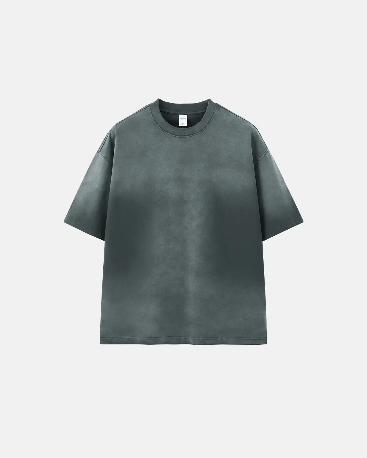 Oversized Monkey Acid Wash Tee by Flation Streetwear, featuring a relaxed fit and distressed acid wash fabric.